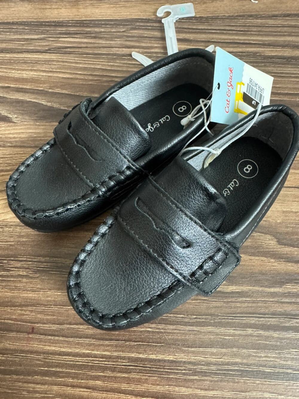 Toddler Cat & Jack Black Abbott Loafers - Size 8